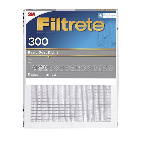 Scotch Filtrete 14 in. W X 20 in. H X 1 in. D 5 MERV Pleated Filter Dust 1 pk 305-4 - main